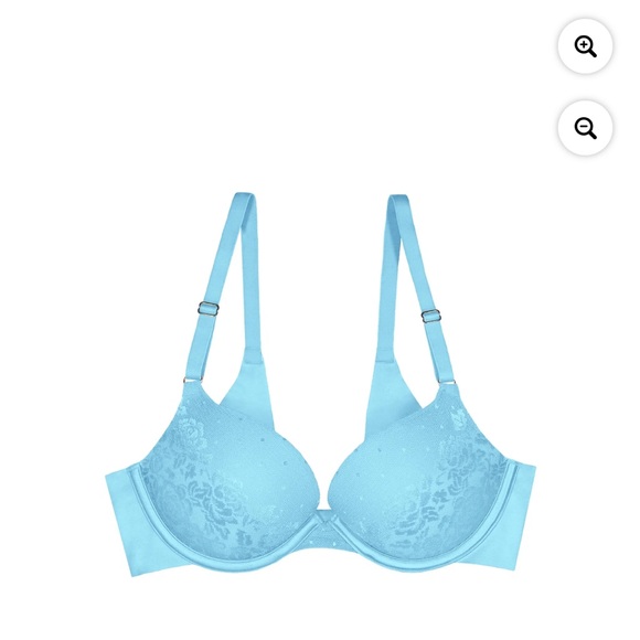 Secret Treasures Back Smoothing Lace Push Up Bra - Picture 5 of 10